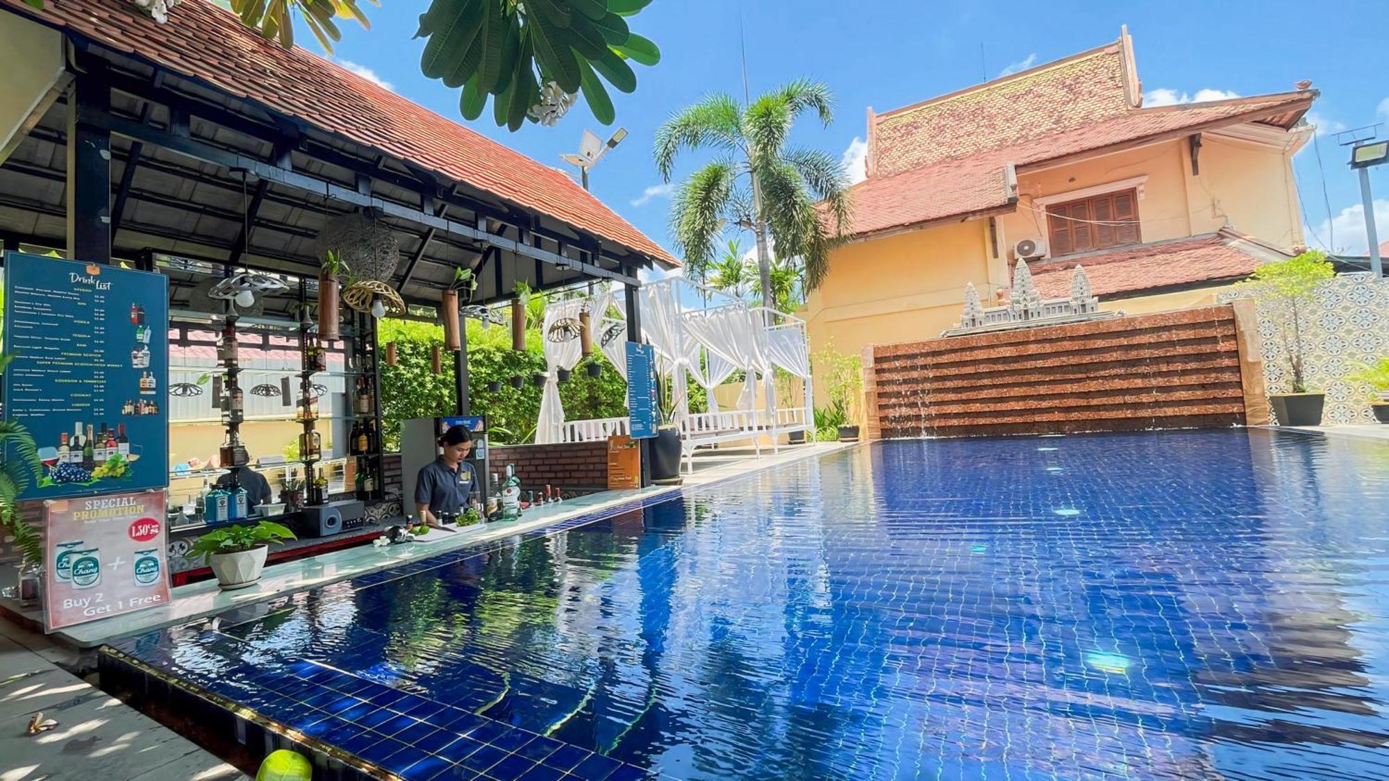 Villa Indochine D'Angkor Siem Reap Exterior photo